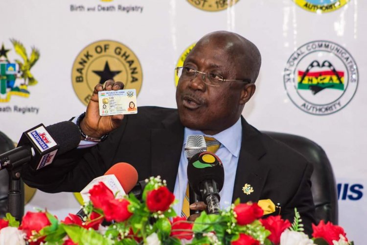 NIA Completes registration exercise; says Ghana Card is ready for business transaction