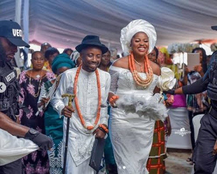 Rapper Erigga Ties The Knot With Fiancee in Delta State