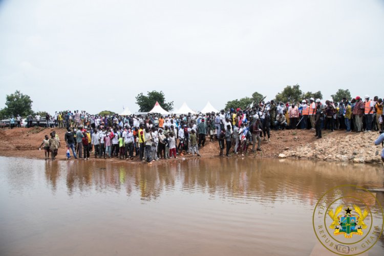 1 Village 1 Dam: Akufo-Addo inspects completed Namoligo Project
