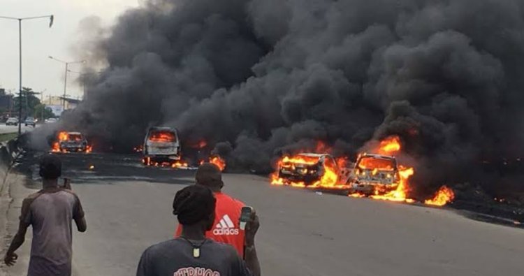 Eight Persons Confirmed Dead In Gas Explosion In Lagos State