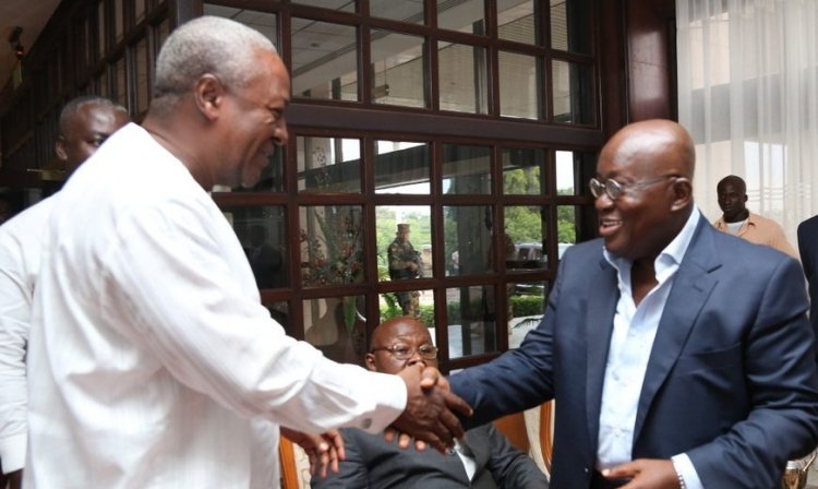 Election  2020: Akufo-Addo is number 1; Mahama number two on ballot paper
