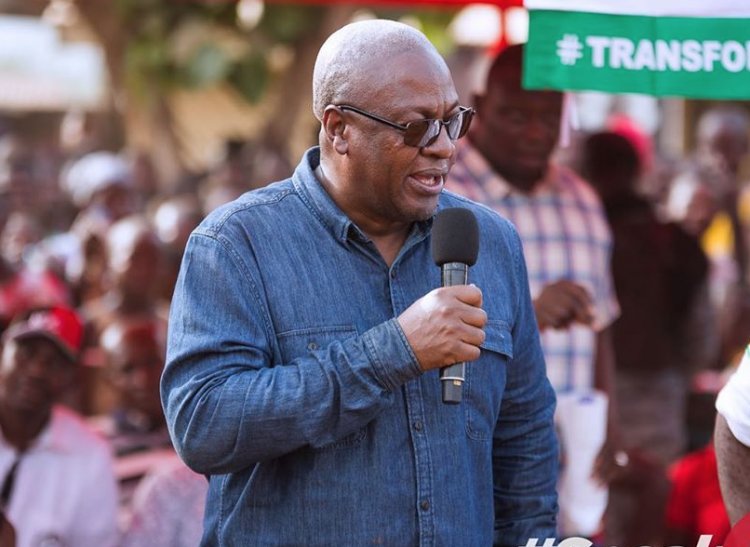 Election 2020: Mahama Promises to free ‘Galamsey Prisoners’ when voted into power