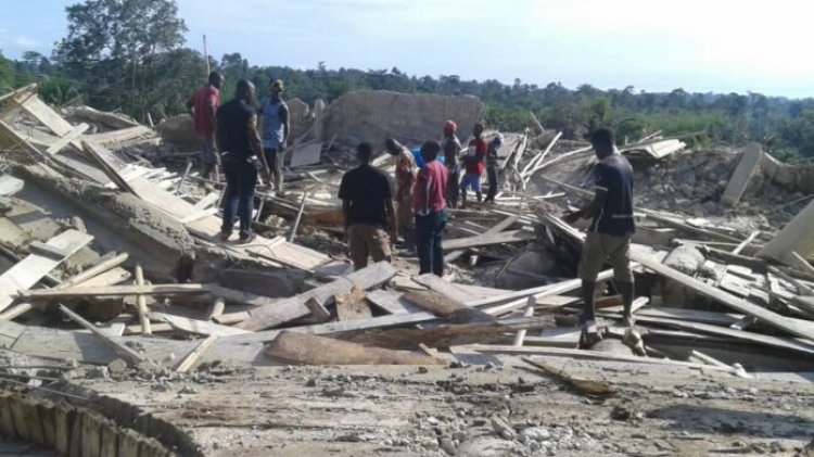 Church building collapse: Death toll now 22