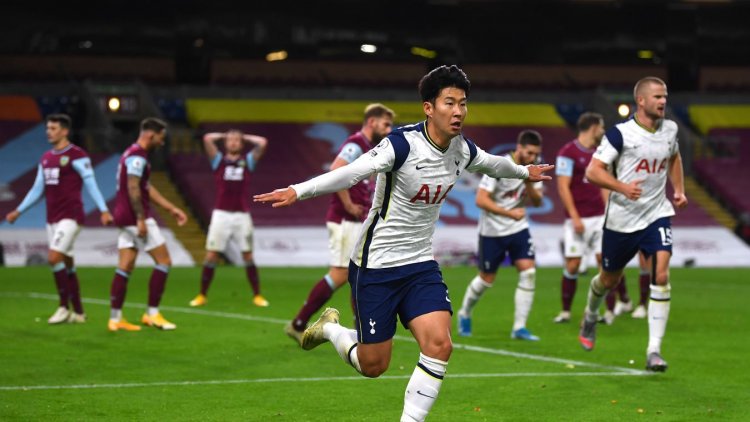EPL MD 6: Kane and Son combine to  elevate Spurs at the Turf Moor; Burnley 0 - 1 Spurs