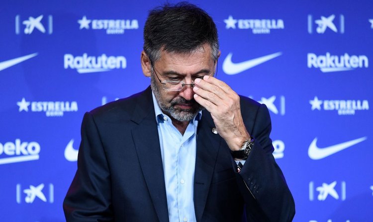 Bartomeu steps down as Barca president