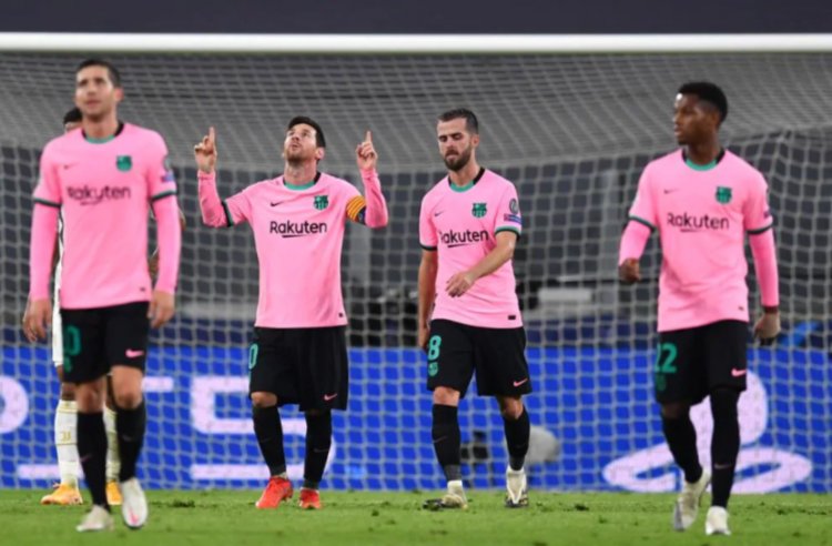 UEFA CL MD 2: Messi's 70th goal in group stage history seal win for Barca; Juventus 0 - 2 Barcelona