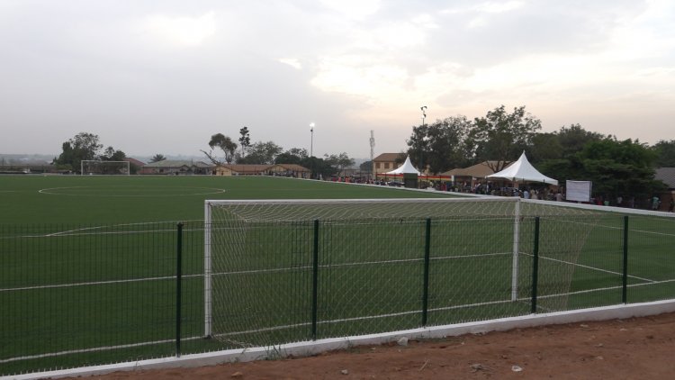 FIFA standard Astroturf pitch officially handed to Asokwa Municipal