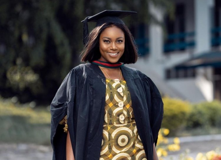 Yvonne Nelson marks 35th birthday with Masters degree