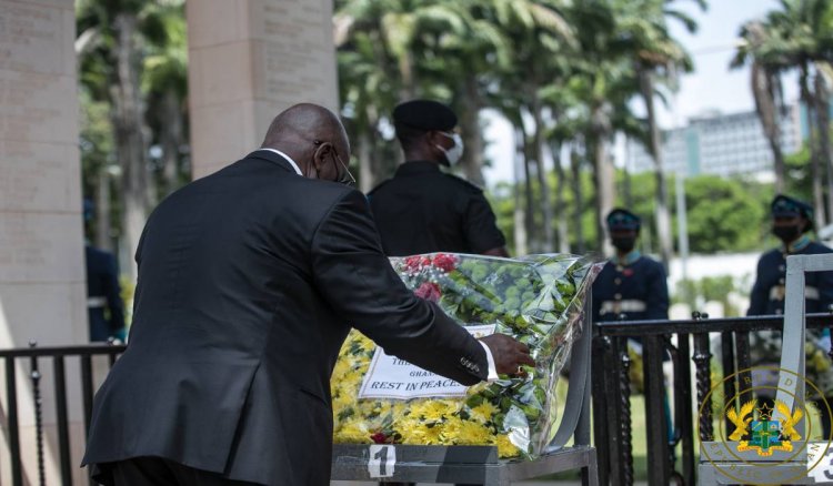 Akufo-Addo declares 7days national mourning over Rawlings' death