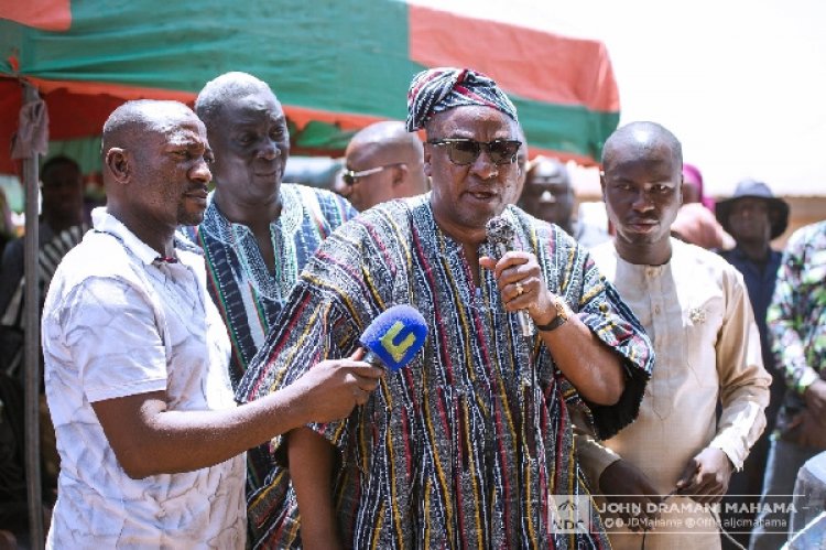 Election 2020: Mahama begins tour of Upper East Region
