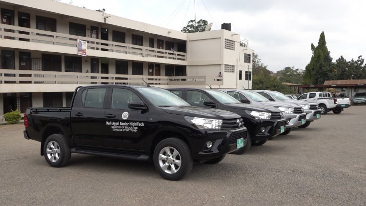 Kwabre East Municipal hands over five Vehicles to Schools and Educational Directorate