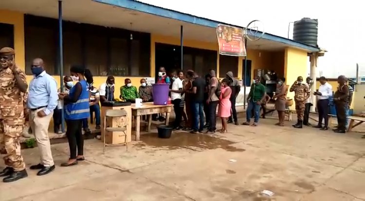 Special Voting commences in the Subin Constituency