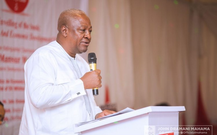 I suffered a lot from being tagged as 'corrupt' by NPP - Mahama