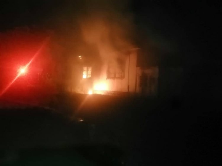 EC office in Fomena gutted by fire