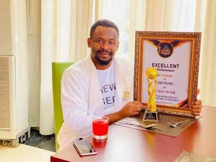 Zubby Michael Wins Best Actor Of The Year Award