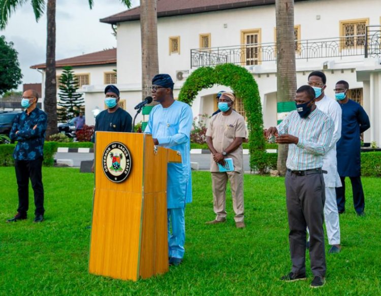 Lagos State Governor, Sanwo-Olu Tests Positive To Coronavirus