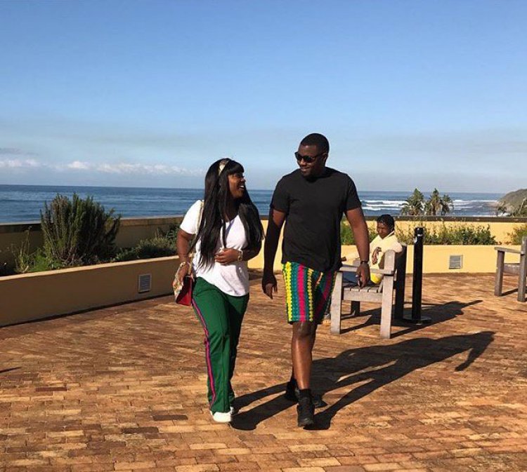 John Dumelo reportedly spotted back on set with Jackie Appiah after defeat
