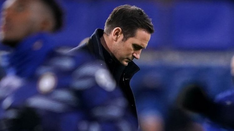 Lampard under threat of losing job