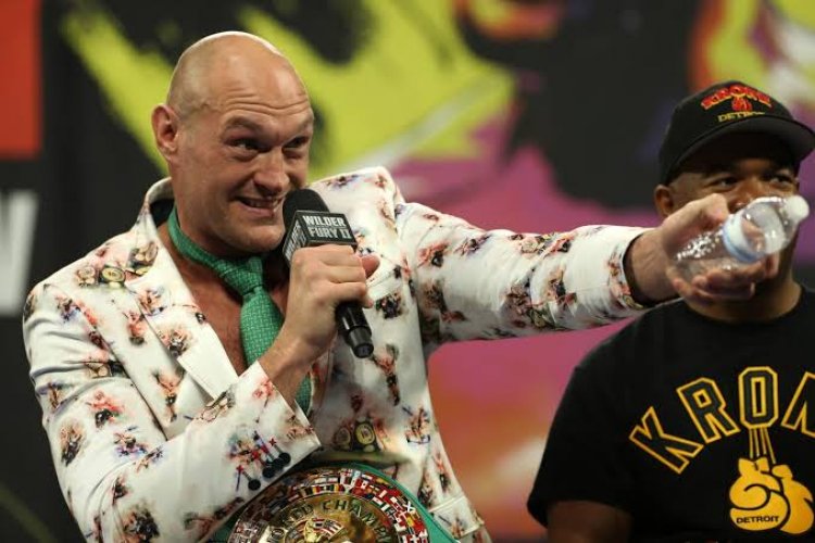 'I’ll Knock Anthony Joshua Out Within Two Rounds' - Tyson Fury Boasts
