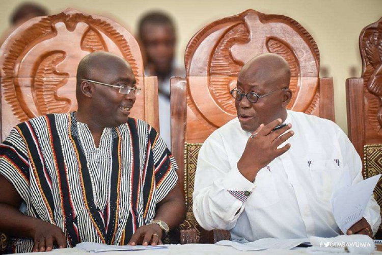 Nana Addo and Bawumia  sworn-in as President  and Vice-President for 2nd term