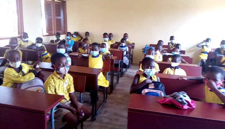 Basic schools in Ahafo Region comply with Covid 19 protocol's