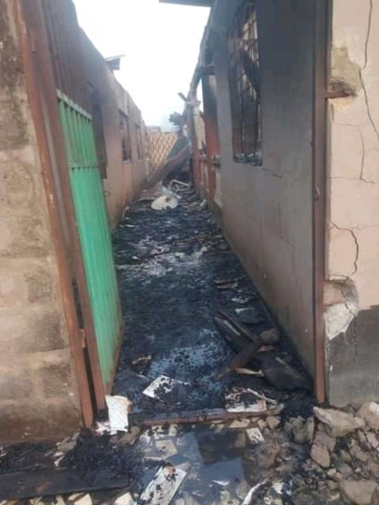 15 Bedrooms Burnt into Ashes At Sampa