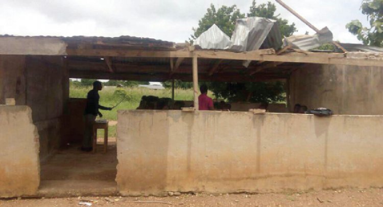 Visit The School That Scores 100 Percent In BECE But Under Dilapidated Structures