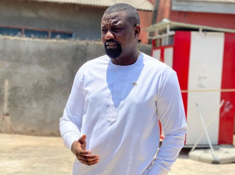 Check Out The ‘curvy’ Picture of John Dumelo’s wife that has got the Internet Raving