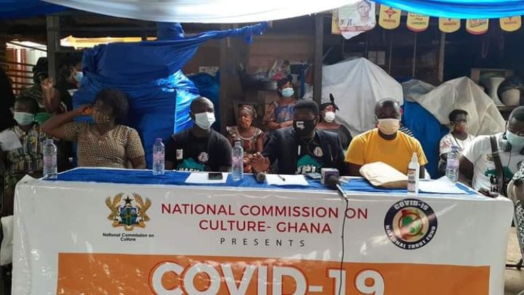 Kumasi CNC Sensitizes  Obuasi Residents On Dangers of  Covid-19