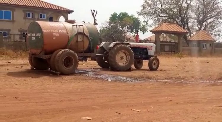 Water crisis hit Taha Madina