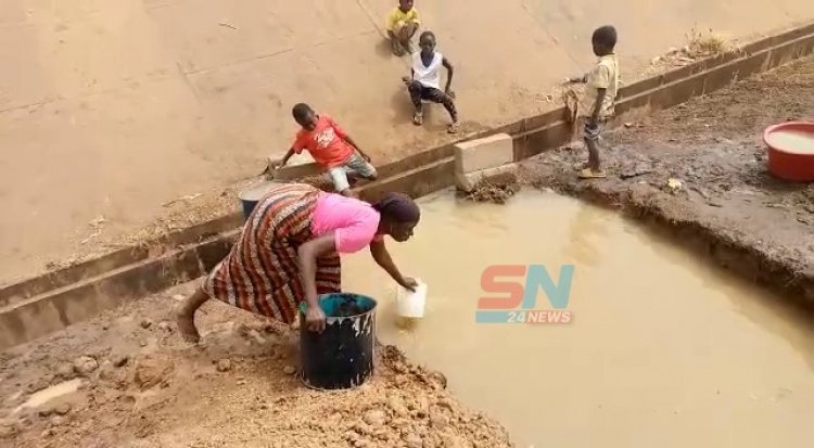Kakpagyili Residents Drink from the Gutters