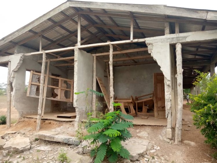 Goka Presby Primary KG block turns death trap, Assembly Member calls for intervention    