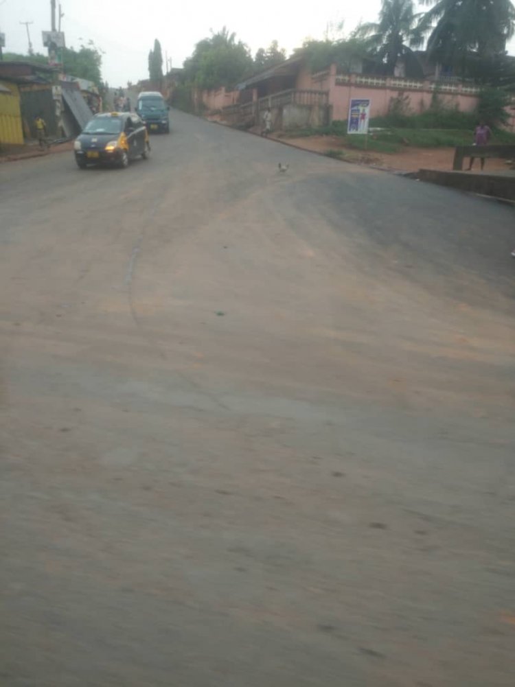Mpintsin Residents See Asphalted Road For The First-Time