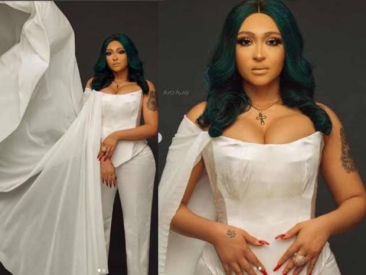Actress Rosy Meurer Welcomes First Child With Husband, Olakunle Churchill