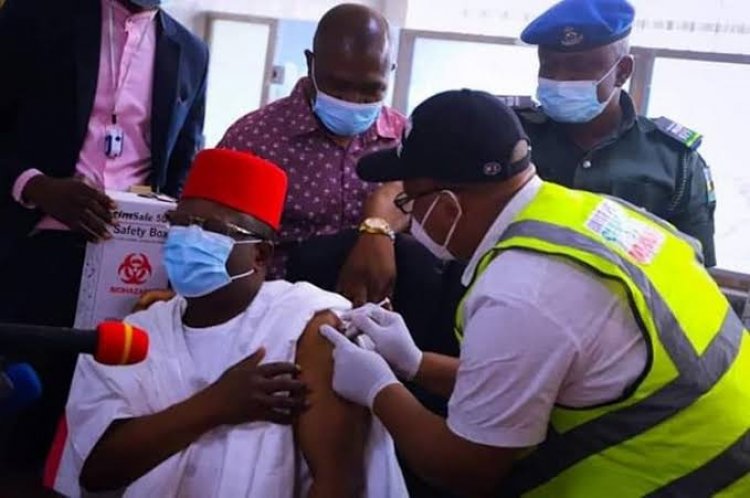 COVID-19 Vaccines Is Safe– Governor Umahi Tells Ebonyi Residents
