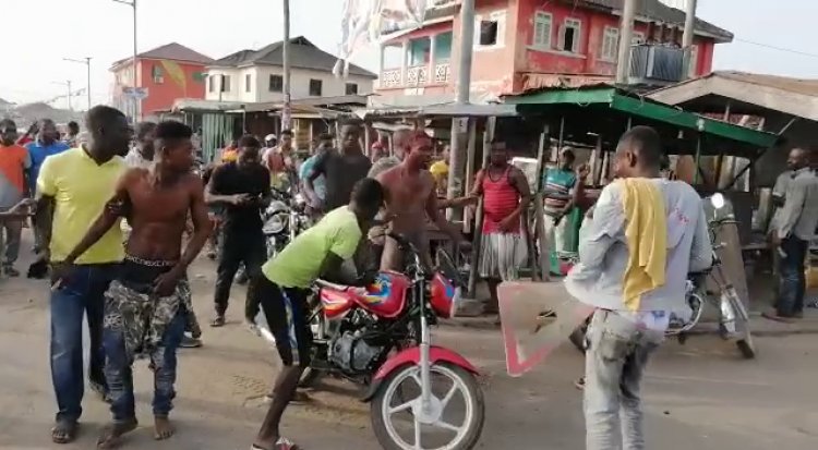 Motorbike Thief Lynched at Awutu Beraku