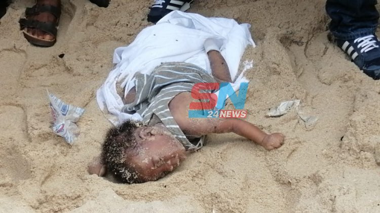 10 months old baby buried alive