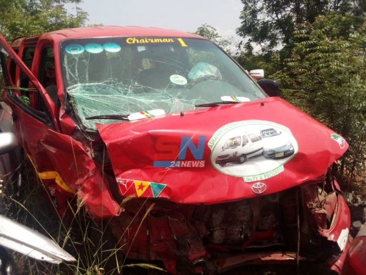 22 passengers including SHS students severely injured in Kasoa - Winneba road crash