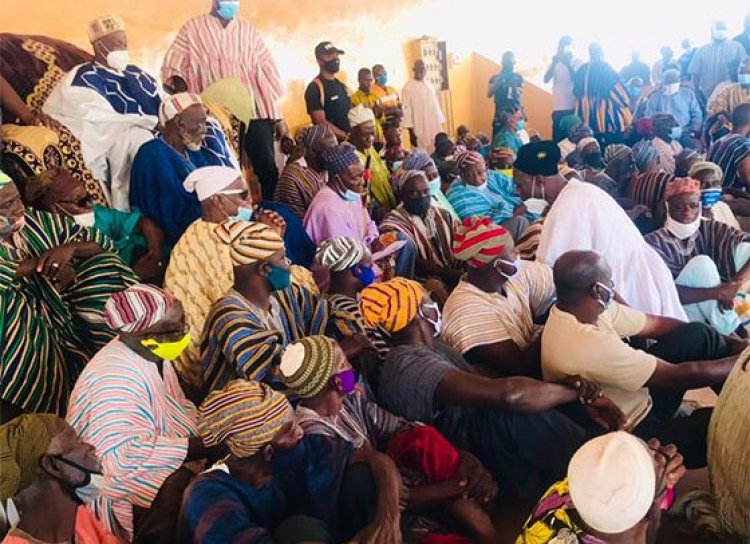 Northern Regional Minister pays courtesy call on Overlord of Dagbon 