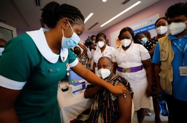 COVID-19 vaccination begins in Volta, Bono Regions