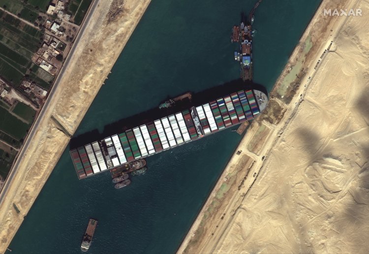 Container Stuck in Suez Canal Is Finally Free