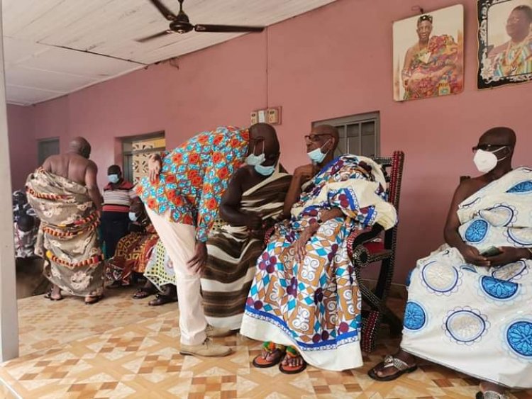 Ahafo Minister Completes first Phase of Visits to Paramount Chiefs  