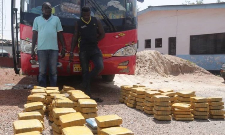 Ghana Police impound bus carrying ‘weed’ to Niger