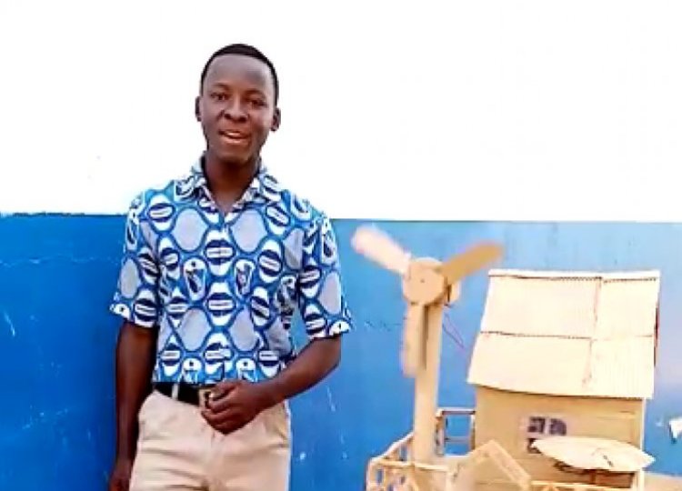 SHS student Invent Windmill Technology as Means of solving Ghana's Intermittent power supply