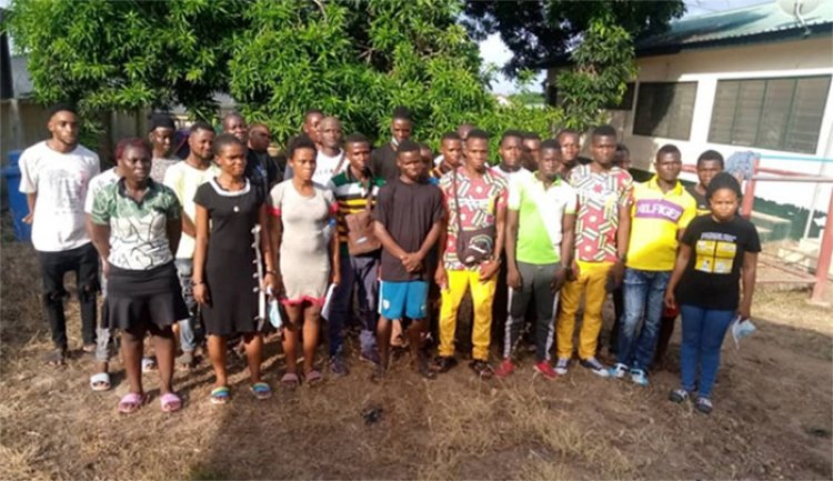 33 illegal immigrants deported at Aflao border