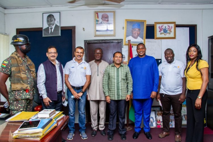 Indian High Commissioner applauds Obuasi Rotary Club for immense contributions