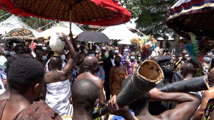 Asantehene to use ceremonial routes tomorrow, where and when?