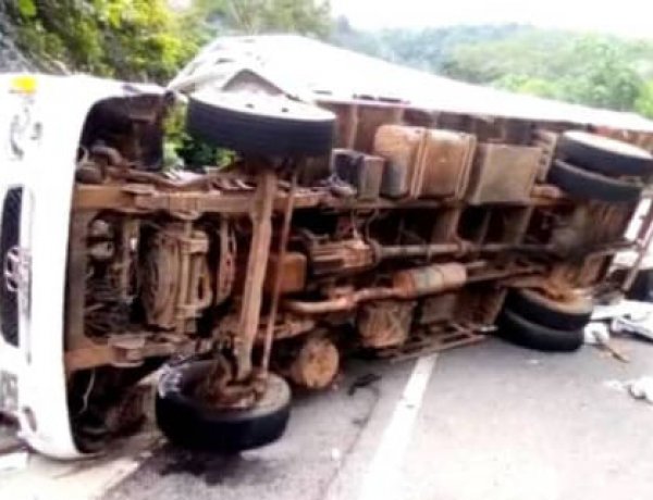 Five perish at Odweanoma in gory accident 