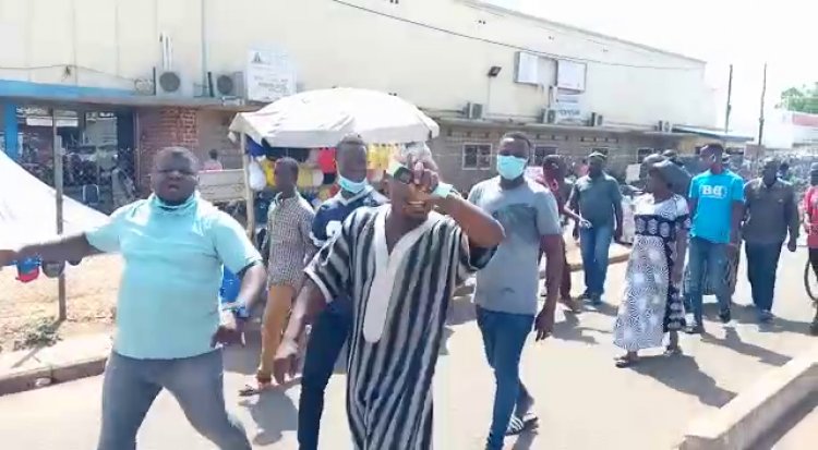 Angry Tamale residents storm NEDCo