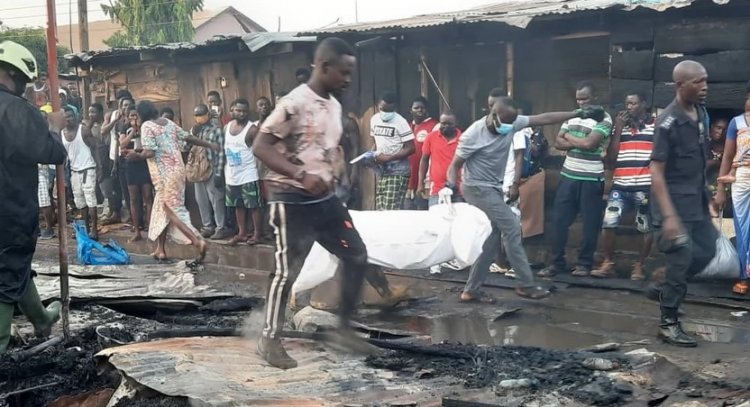 Asafo slum fire:  40 makeshift structures burnt, one dead